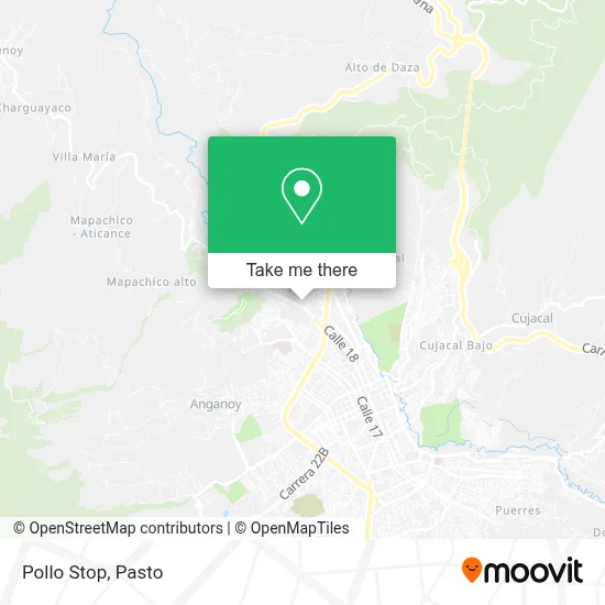 Pollo Stop map