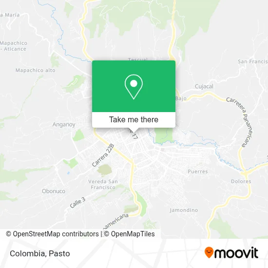 Colombia map