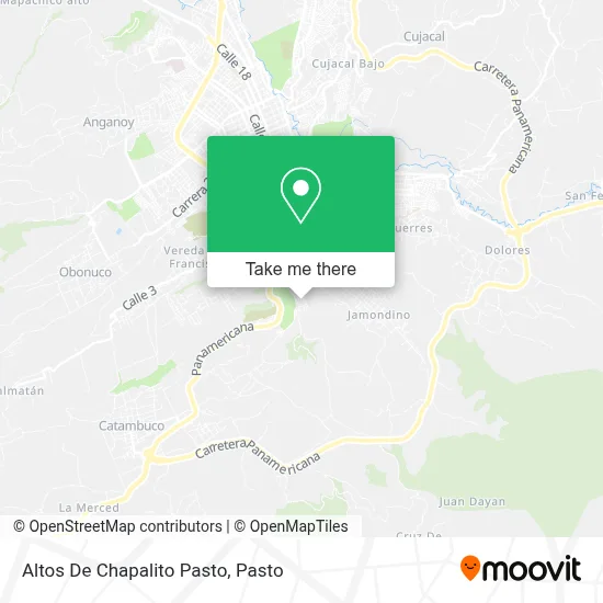 Altos De Chapalito Pasto map
