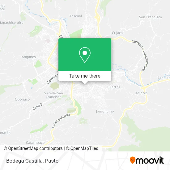 Bodega Castilla map