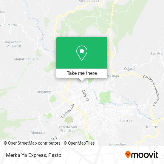 Merka Ya Express map