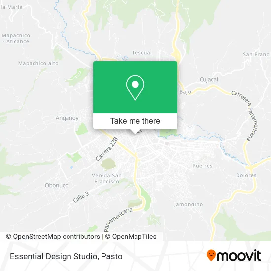 Essential Design Studio map