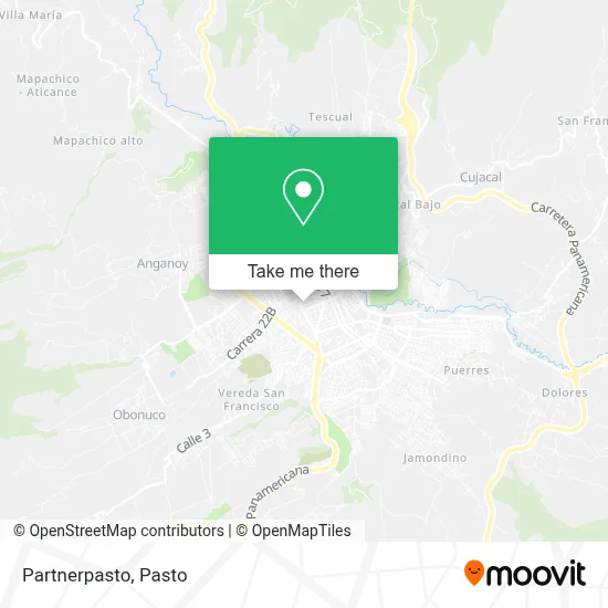 Partnerpasto map