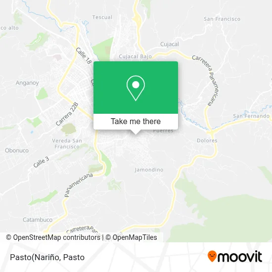Pasto map