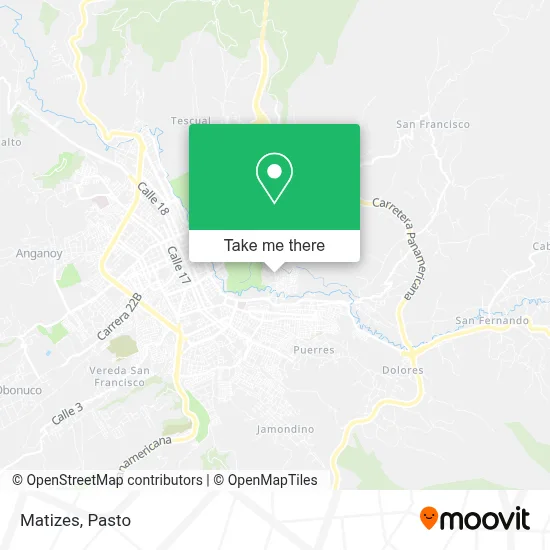 Matizes map