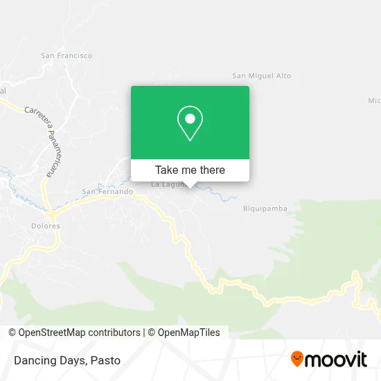 Dancing Days map