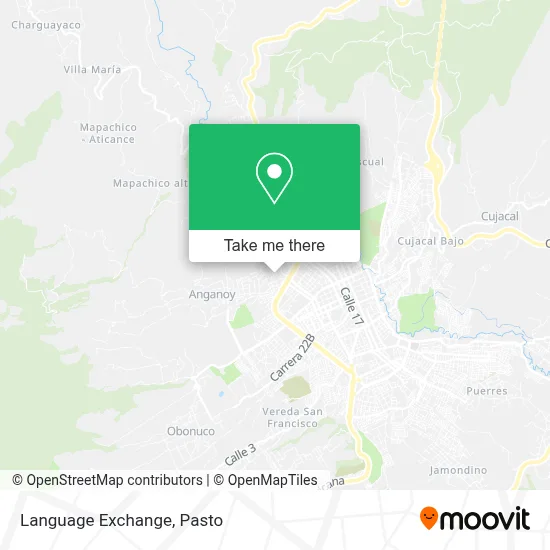 Language Exchange map