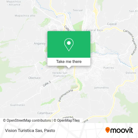 Vision Turistica Sas map
