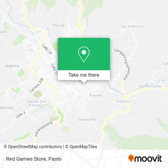 Red Games Store map