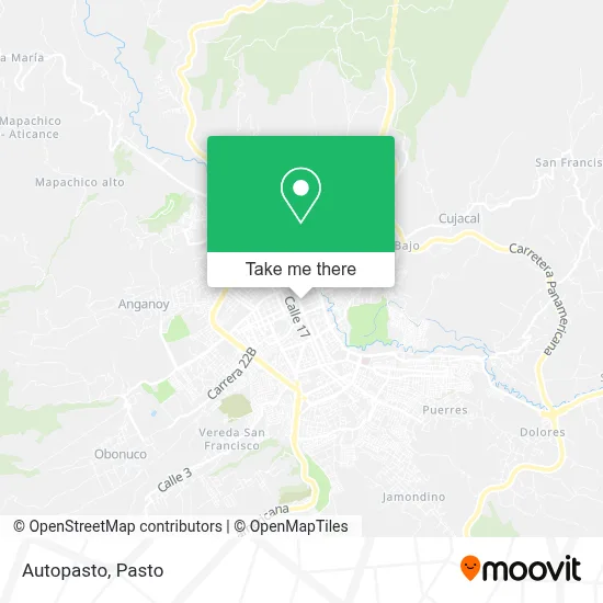 Autopasto map
