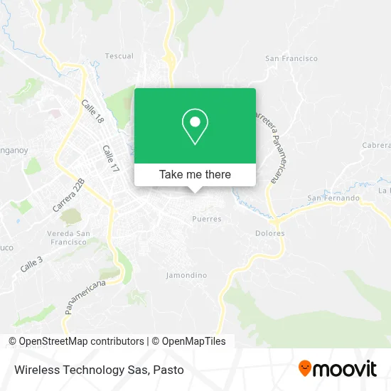 Wireless Technology Sas map