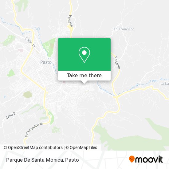 Mapa de Parque De Santa Mónica