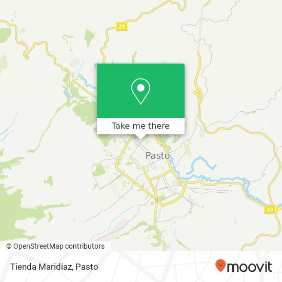 Tienda Maridíaz map