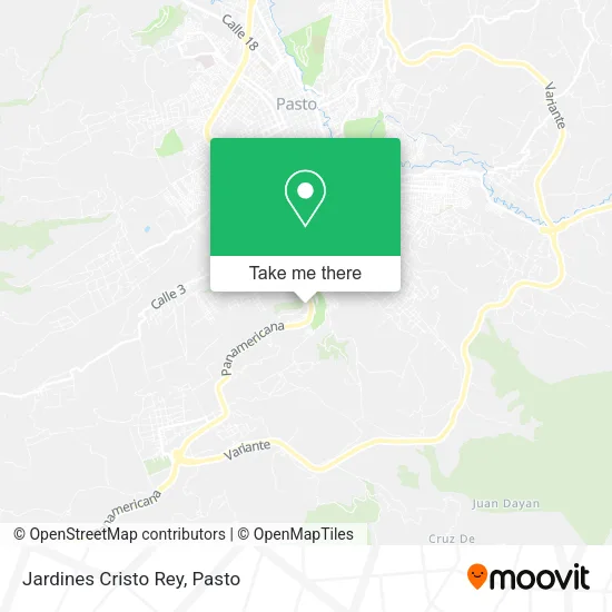 Mapa de Jardines Cristo Rey