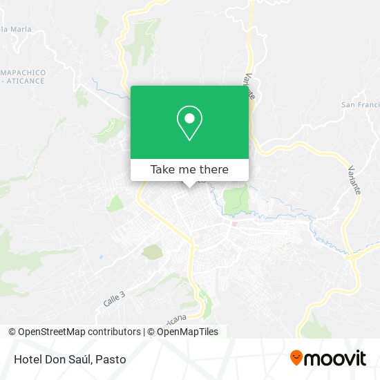 Hotel Don Saúl map