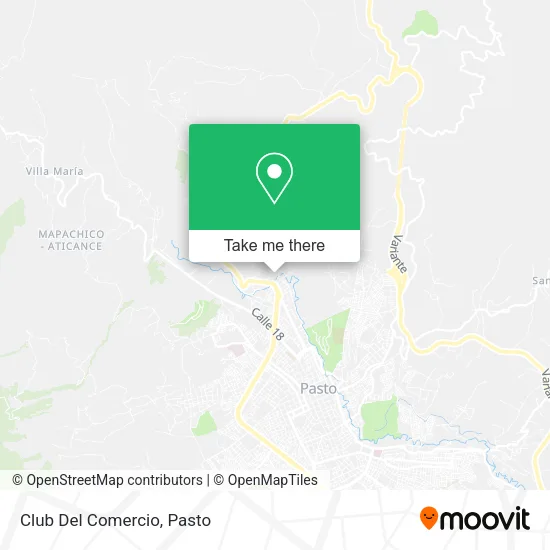 Club Del Comercio map