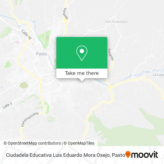 Ciudadela Educativa Luis Eduardo Mora Osejo map