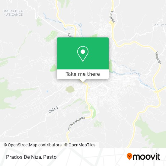 Prados De Niza map