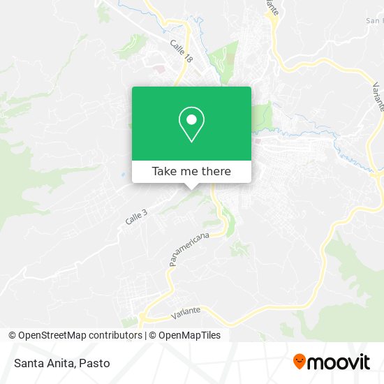 Mapa de Santa Anita