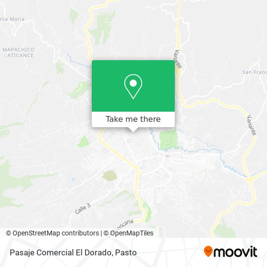 Pasaje Comercial El Dorado map