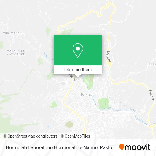 Hormolab Laboratorio Hormonal De Nariño map