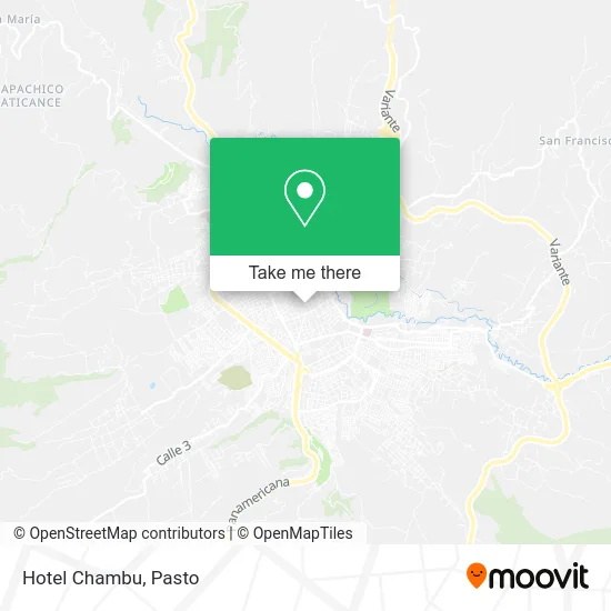 Hotel Chambu map