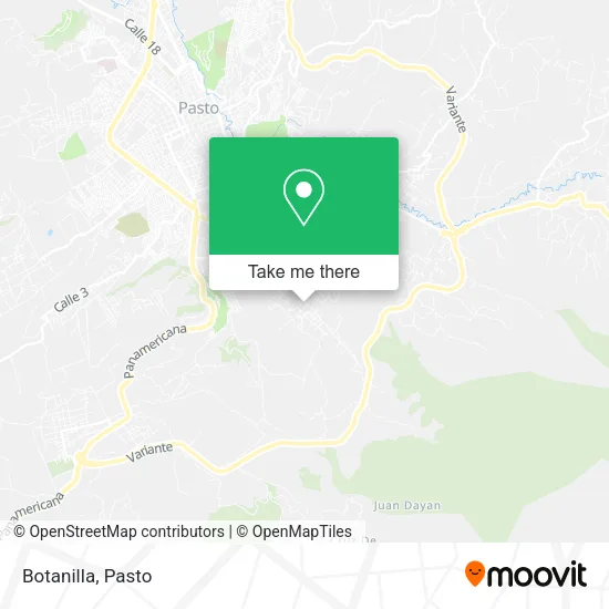 Mapa de Botanilla
