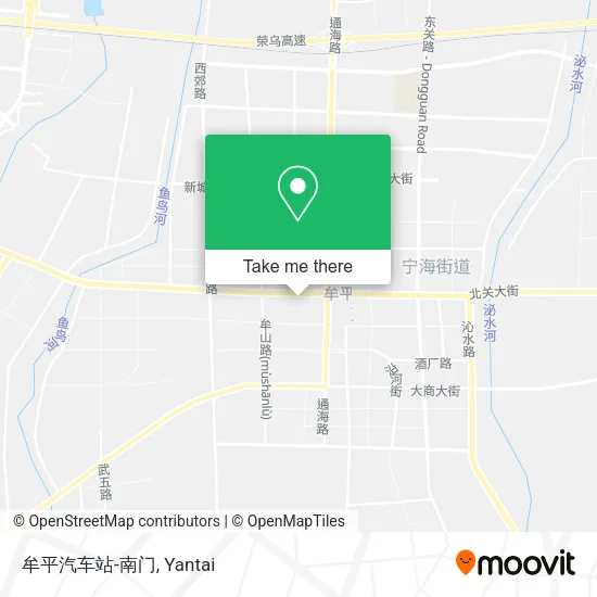 牟平汽车站-南门 map