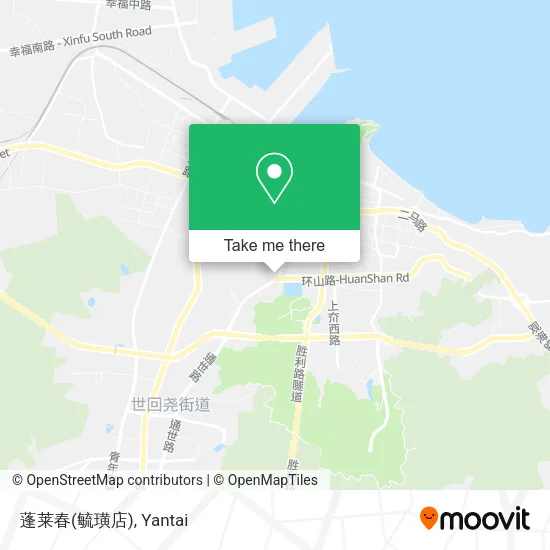 蓬莱春(毓璜店) map