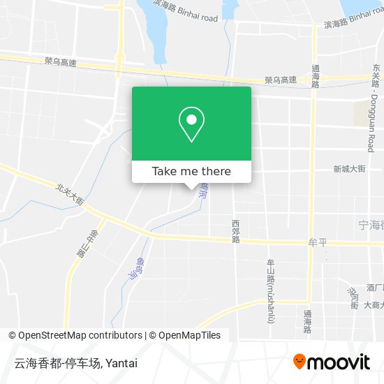 云海香都-停车场 map