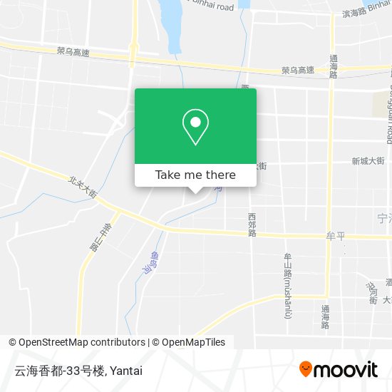 云海香都-33号楼 map