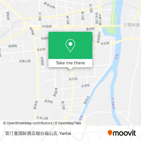 雷汀曼国际酒店烟台福山店 map