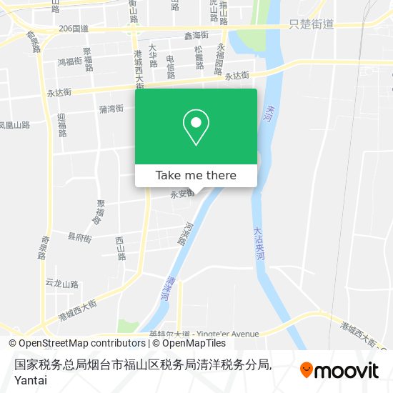 国家税务总局烟台市福山区税务局清洋税务分局 map