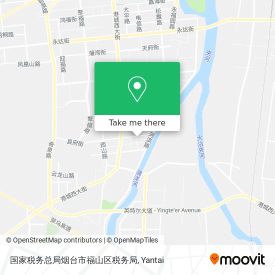 国家税务总局烟台市福山区税务局 map