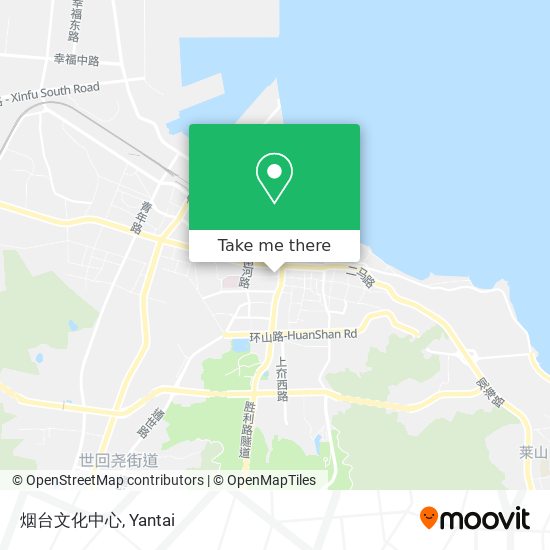 烟台文化中心 map