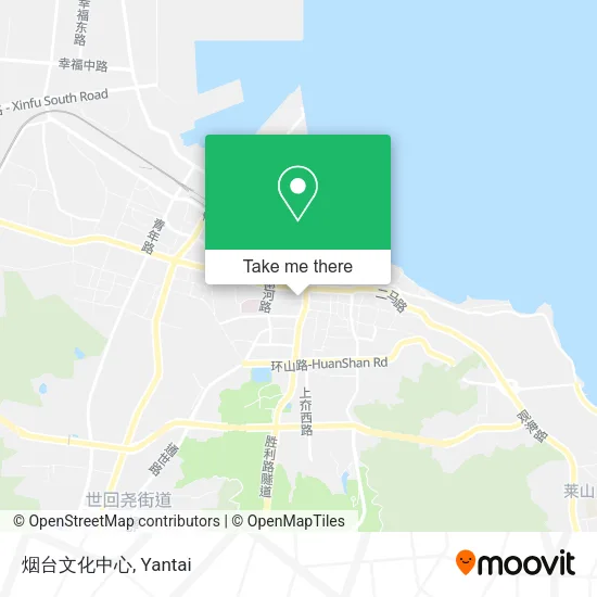 烟台文化中心 map
