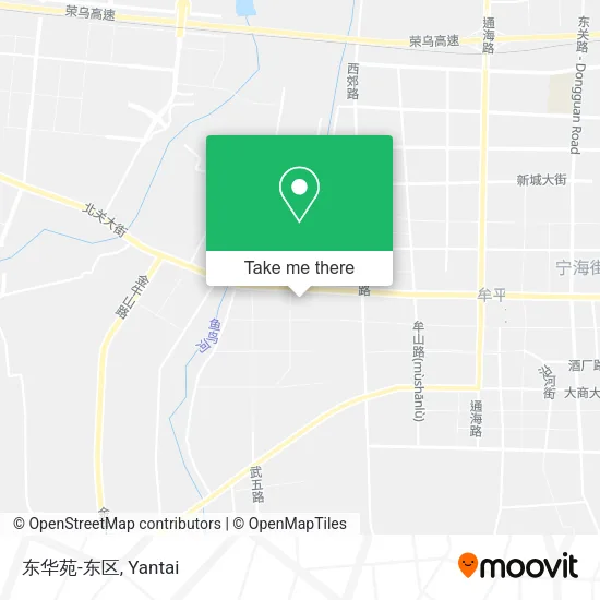 东华苑-东区 map
