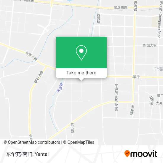 东华苑-南门 map