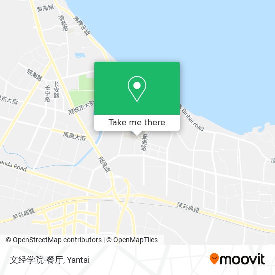 文经学院-餐厅 map