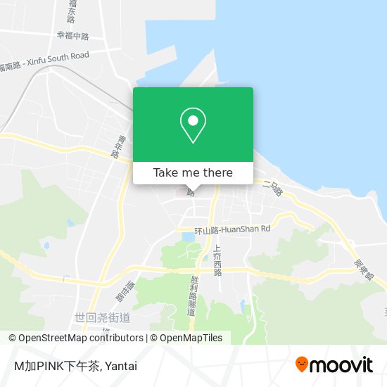 M加PINK下午茶 map