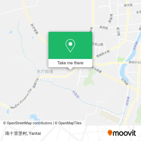 南十里堡村 map
