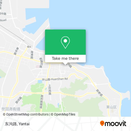 东沟路 map