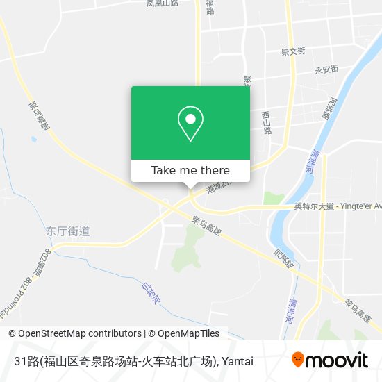 31路(福山区奇泉路场站-火车站北广场) map