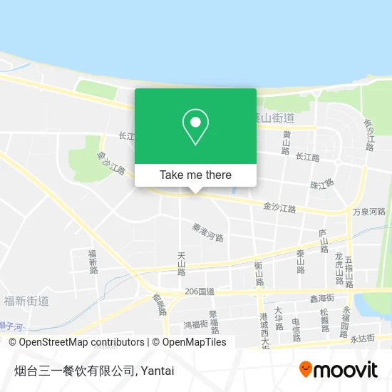 烟台三一餐饮有限公司 map