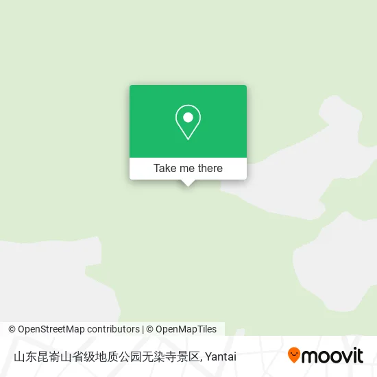 山东昆嵛山省级地质公园无染寺景区 map