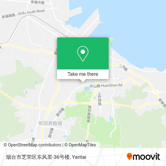 烟台市芝罘区东风里-36号楼 map