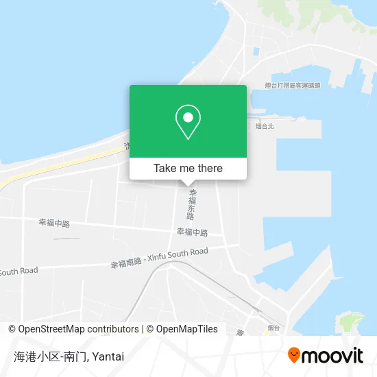 海港小区-南门 map