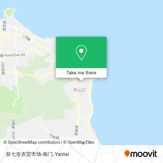 前七夼农贸市场-南门 map