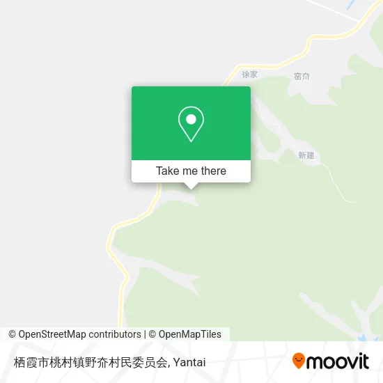栖霞市桃村镇野夼村民委员会 map