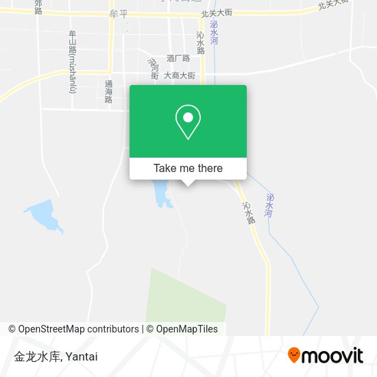 金龙水库 map